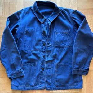 Blue Button-Up Jacket